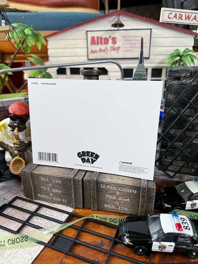 グリーンデイ　オフィシャル　ポストカード　公式グッズ　アメリカン雑貨　アメリカ雑貨　グッズ　おしゃれ　ショップインテリア candytower-10059005 アメリカ雑貨通販キャンディタワー サンプル画像3