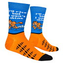 ODD SOX ガーフィールド ソックス (GARFIELD RISE & SHINE) 靴下 26〜30cm オッドソックス アメリカン雑貨 アメリカ雑貨 グ...