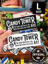 キャンディタワー オフィシャル ステッカー Lサイズ 14.5cm (2枚セット) アメリカン雑貨 アメリカ雑貨 グッズ おしゃれ ショップインテリア