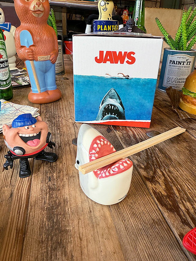 映画 ジョーズ はしおき ホオジロザメ 箸置き はし置き アメリカン雑貨 アメリカ雑貨 映画グッズ キッチングッズ キッチン雑貨 キッチン用品 おしゃれ ショップインテリア
