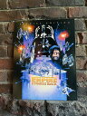 スターウォーズ 1980年公開 エピソード5 帝国の逆襲 ブリキ看板 アメリカン雑貨 アメリカ雑貨 映画グッズ おしゃれ ショップインテリア