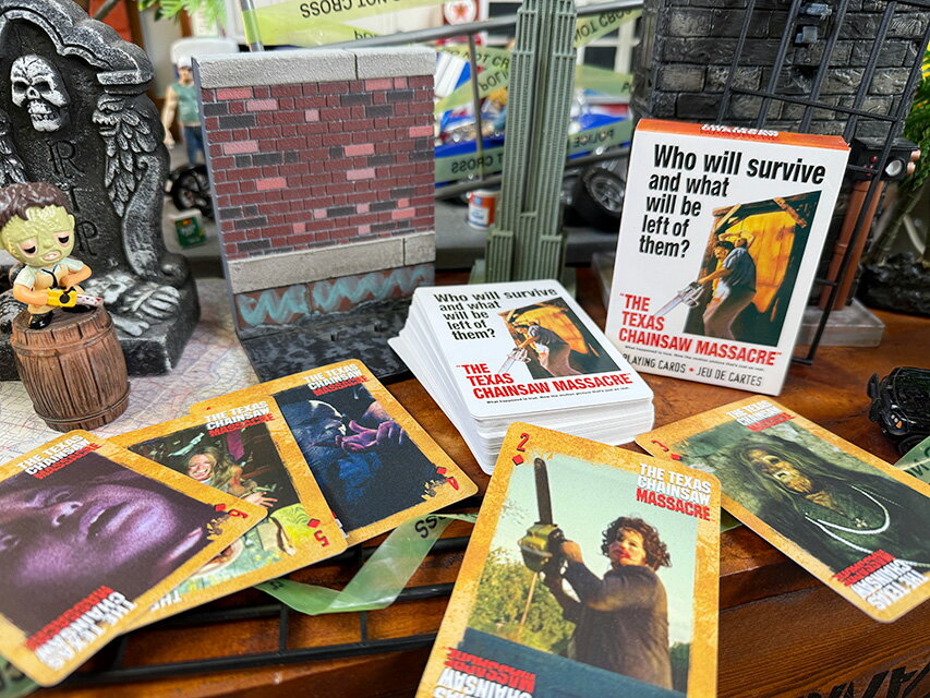 映画　悪魔のいけにえ　レザーフェイス　オフィシャル　トランプ　公式グッズ　アメリカン雑貨　アメリ..