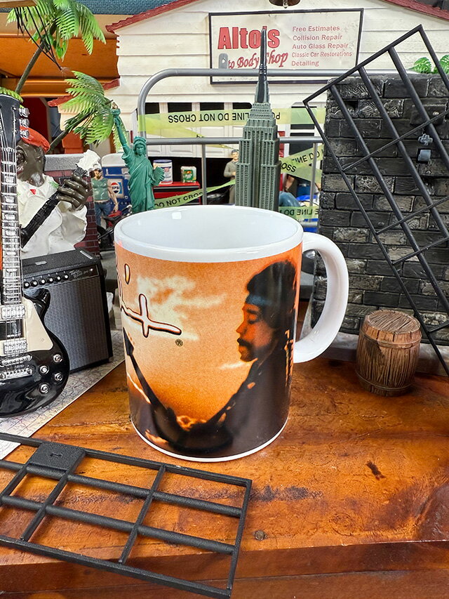 ジミ・ヘンドリックス オフィシャル マグカップ （RAINBOW BRIDGE） ジミヘン アメリカン雑貨 アメリカ雑貨 キッチングッズ キッチン雑貨 キッチン用品 おしゃれ ショップインテリア