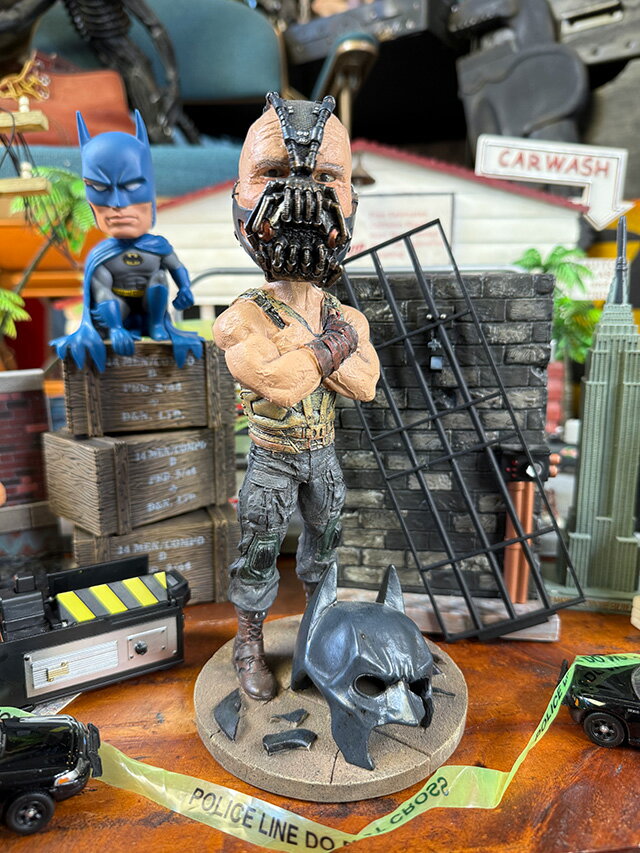 NECA 映画 ダークナイトライジング ベイン ヘッドノッカー バットマン ボビングヘッド アメリカン雑貨 アメリカ雑貨 グッズ おしゃれ ボビンヘッド ボブルヘッド フィギュア 首振り人形