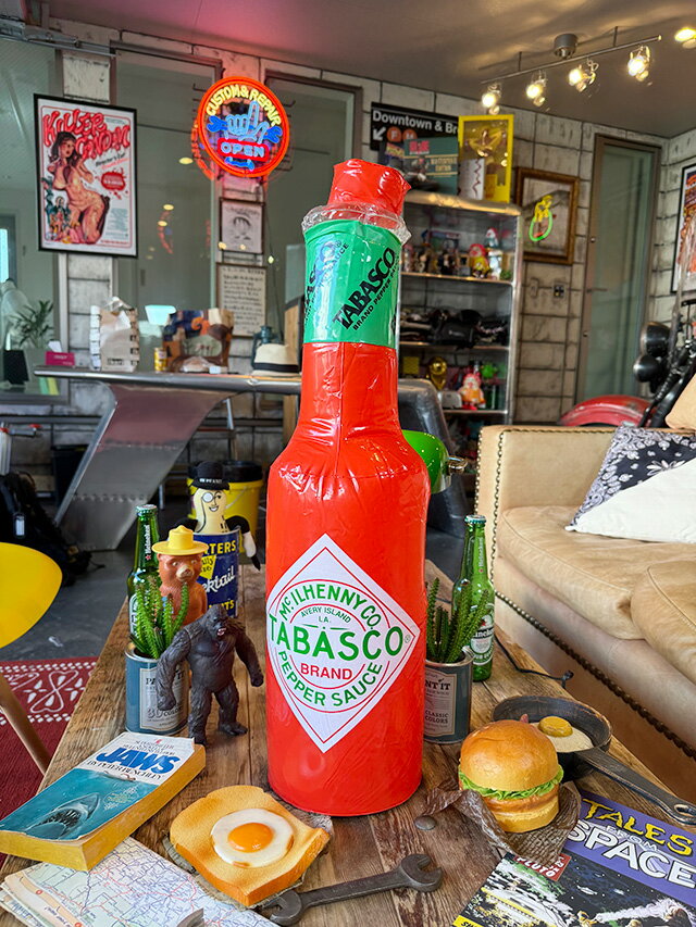 ビッグサイズ！　タバスコ　インフレータブル　62cm　アメリカン雑貨　アメリカ雑貨　カンパニーグッズ ...