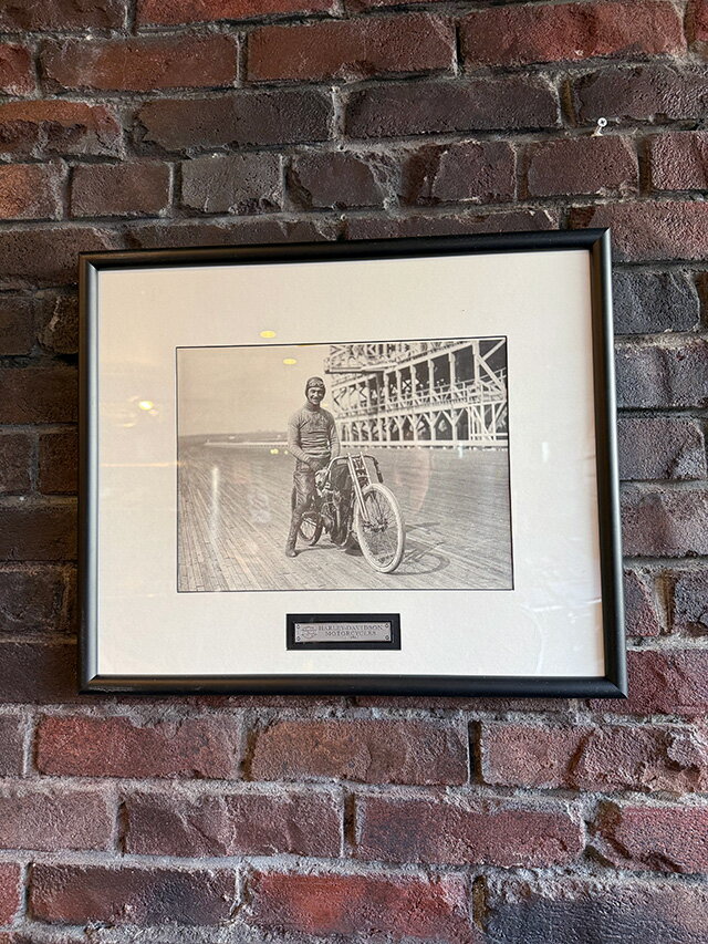 ハーレーダビッドソン モノクロアート ヴィンテージ フレームアート (TYPE2) アメリカン雑貨 アメリカ雑貨 グッズ おしゃれ かっこいい ガレージ雑貨 ガ...