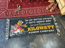 レディキロワット コットンマット 120cm ロングサイズ (KILOWATT POWER COMPANY) アメリカン雑貨 アメリカ雑貨 カンパニーグッズ ア...