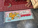 ガーフィールド コットンマット 120cm ロングサイズ (DIET IS DIE WITH A T) アメリカン雑貨 アメリカ雑貨 キャラグッズ アメキャラ おしゃれ ショップインテリア