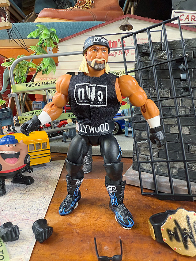 激レア】WCW ハルクホーガン サイン入りプレート ハリウッド 激レア】WCW ハルクホーガン サイン入りプレート ハリウッド