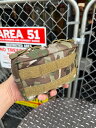 ミリタリー モールポーチ B-5901 (マルチ/カモフラ) アメリカン雑貨 アメリカ雑貨 ミリタリーグッズ ミリタリー雑貨 サバイバルゲーム サバゲー おしゃれ かっこいい ガレージ雑貨 ガレージング雑貨 カバン 小物入れ ハンドポーチ