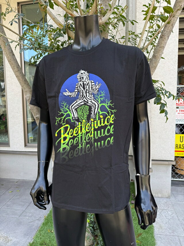 映画　ビートルジュース　オフィシャル　Tシャツ　（3 Times）　公式グッズ　アメリカン雑貨　アメ ...