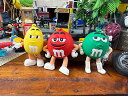 M&M's PVCフィギュア キーホルダー (3体セット) アメリカン雑貨 アメリカ雑貨 カンパニーグッズ アメリカンカンパニー 企業グッズ アメキャラ おしゃれ ショップインテリア