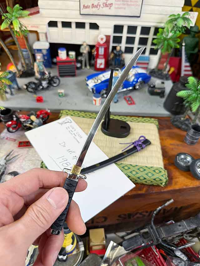 関の刃物 伊達政宗 日本刀 名刀ペーパーナイフ 関市の刃物職人が手掛けた逸品 日本製 アメリカン雑貨 アメリカ雑貨 ジョークグッズ ジョーク雑貨 おもしろ プレ...