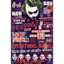 ジョーカー ヒース・レジャー オフィシャルポスター バットマン ダークナイト 公式グッズ ※フレームは付属しません アメリカン雑貨 アメリカ雑貨 映画グッズ おしゃれ ショップインテリア|詳細画像