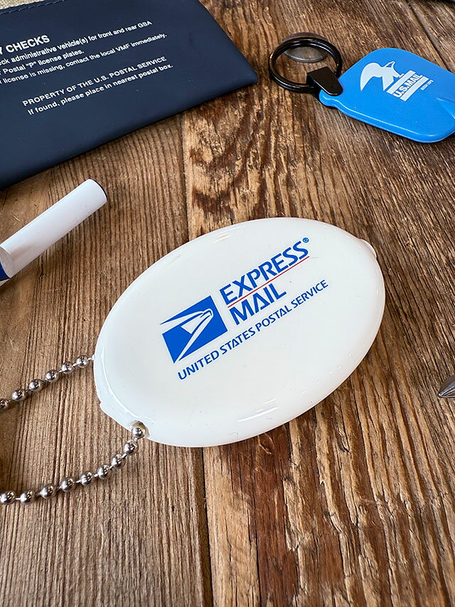USPS　コインケース　（EXPRESS MAIL）　MADE IN U.S.A.　アメリカン雑貨　アメリカ雑貨　カンパニーグ..