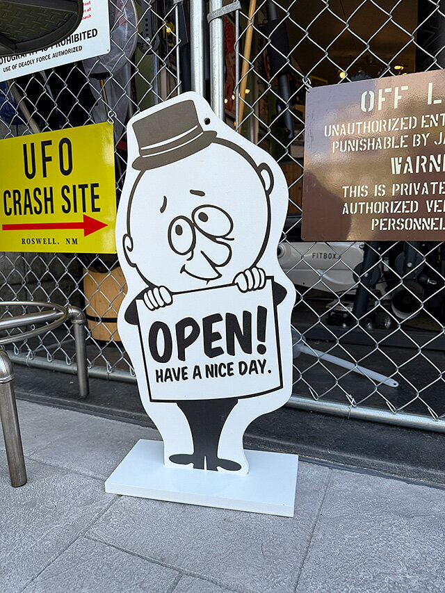 バーギー　オープン＆クローズ　スタンドサイン　2WAY　ウッドサイン　木製看板　アメリカン雑貨　アメ ...