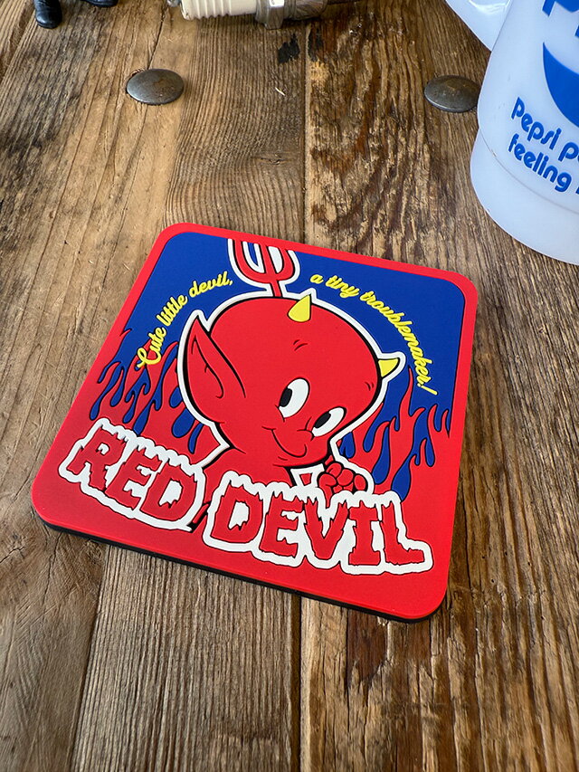 ホットスタッフ　ラバーコースター　アメリカン雑貨　アメリカ雑貨　グッズ　おしゃれ かっこいい　ガレージ雑貨　ガレージング雑貨　ショップインテリア