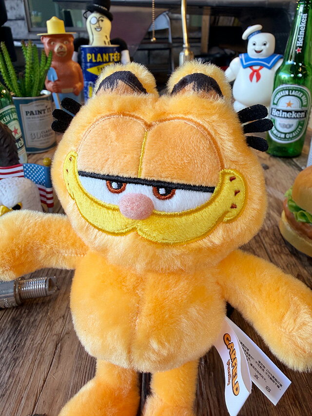 ガーフィールド　ぬいぐるみ　キーホルダー　アメリカン雑貨　アメリカ雑貨　キャラクターグッズ　キャラグッズ　アメキャラ　おしゃれ　ショップインテリア