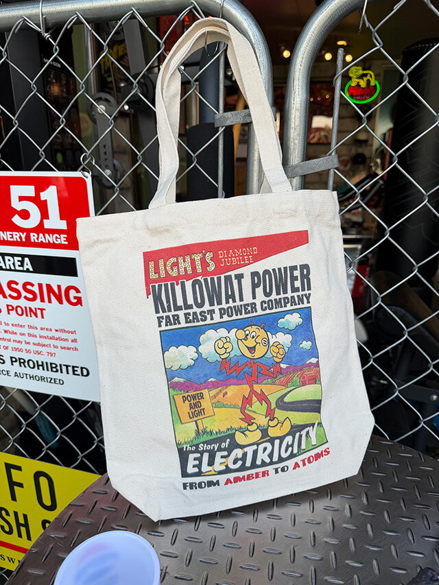 アメリカンコミック　トートバッグ　（レディキロワット）　アメリカン雑貨　アメリカ雑貨　グッズ ア..