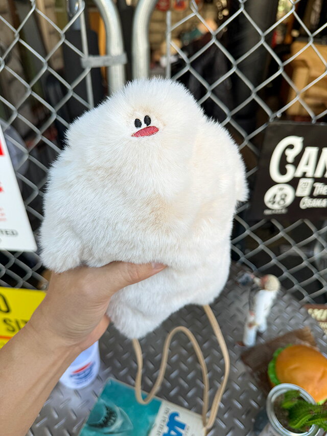 イエティ ショルダーポーチ （ホワイト） ヌークス アメリカン雑貨 アメリカ雑貨 グッズ アメカジ カジュアル おしゃれ かっこいい かわいい カバン 鞄