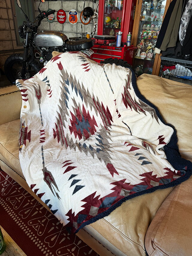 楽天市場】ネイティブ フリースブランケットの通販