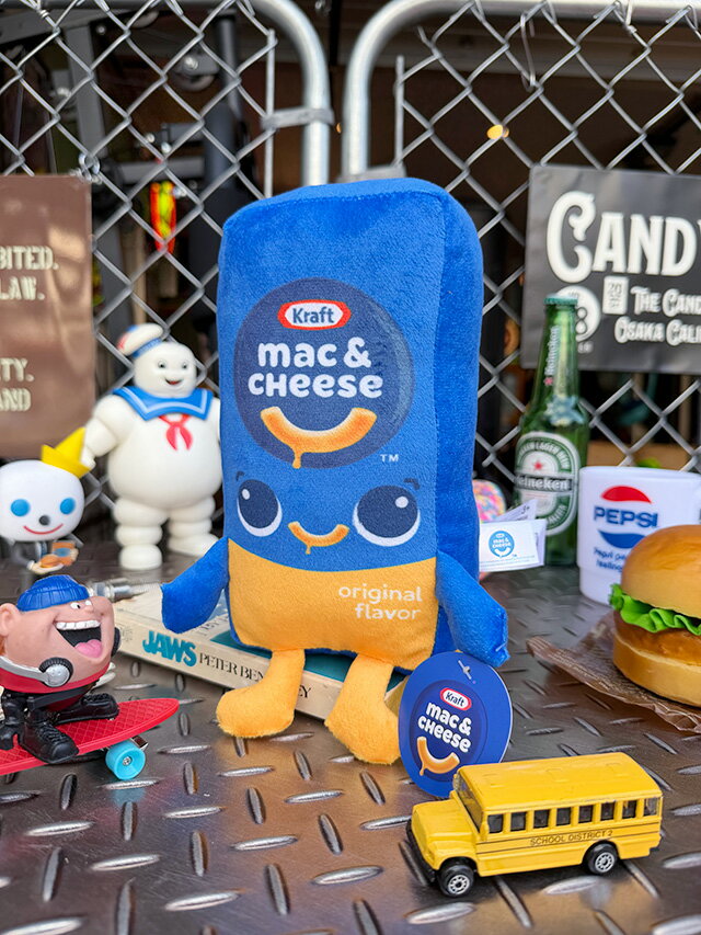 クラフト　マカロニ＆チーズ　キャラクター　ぬいぐるみ　マッケンチーズ　アメリカン雑貨　アメリカ雑貨　 ...