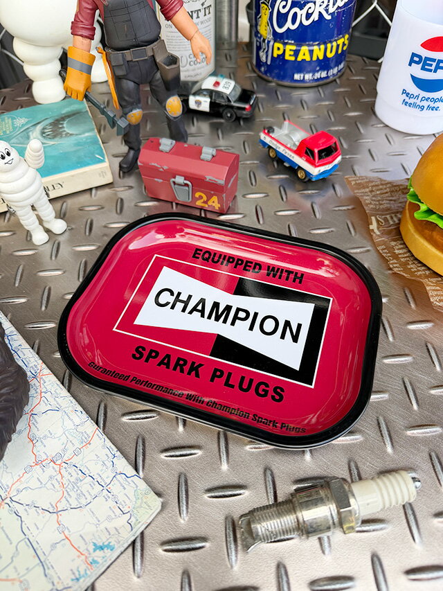 チャンピオン　ミニ　ティントレイ　アメリカン雑貨　アメリカ雑貨　グッズ　おしゃれ かっこいい　ガ..