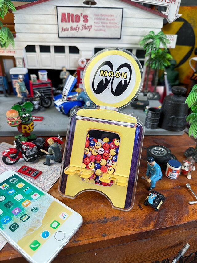 ムーンアイズ　スマートフォン　アクリルスタンド　携帯スタンド　スマホスタンド　アメリカン雑貨　アメリ ...