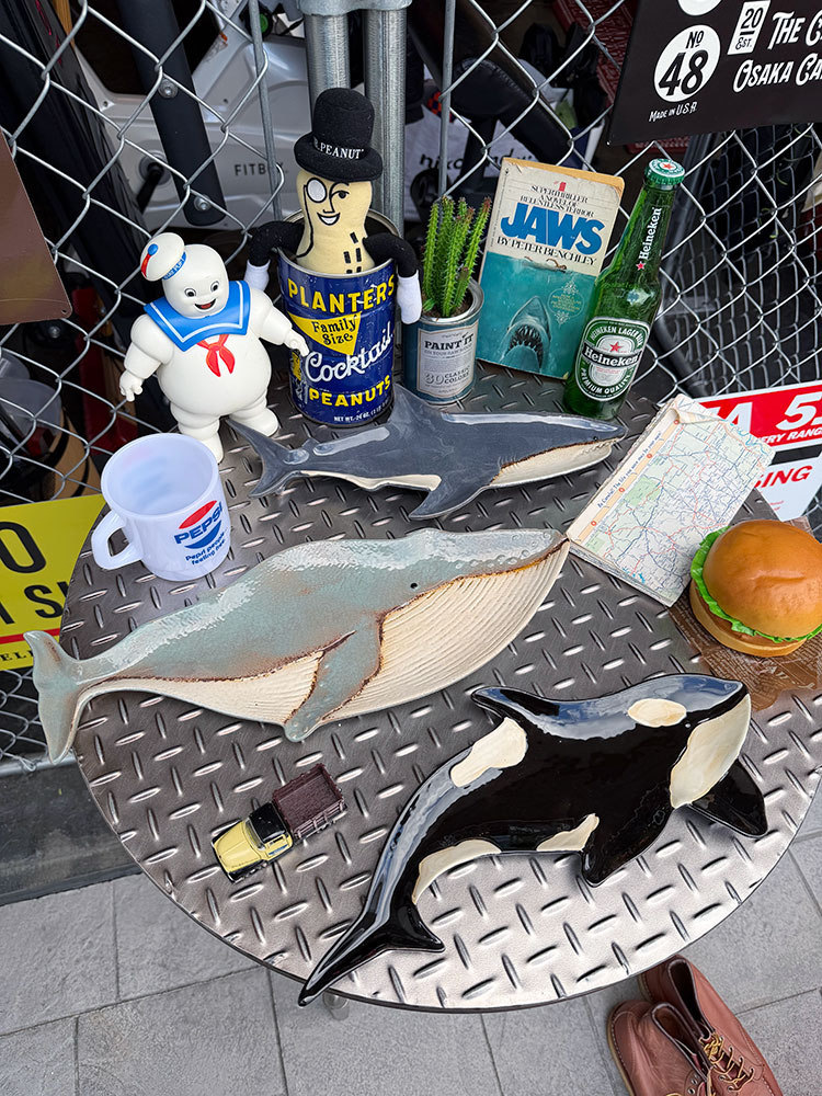 シャーク ＆ クジラ ＆ シャチ プレート お皿 陶器製 （全3種セット） アメリカン雑貨 アメリカ雑貨 キッチングッズ キッチン雑貨 キッチン用品 おしゃれ ショップインテリア