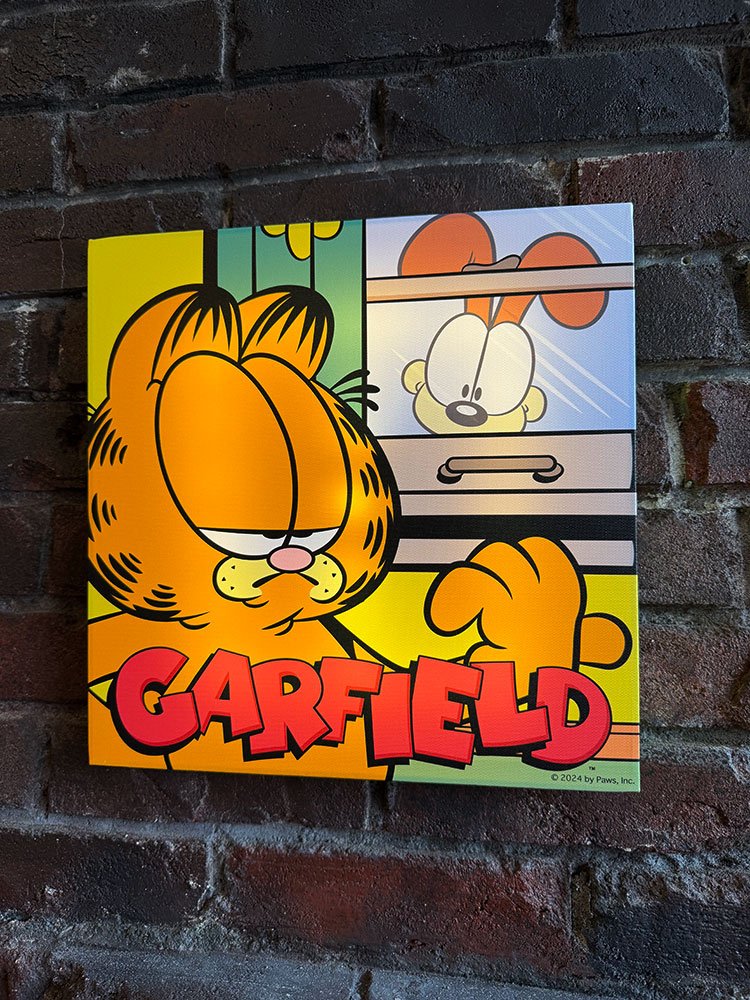 ガーフィールド 特大インテリア 置き物　★トレー付き★ ガーフィールド 特大インテリアフィギュア