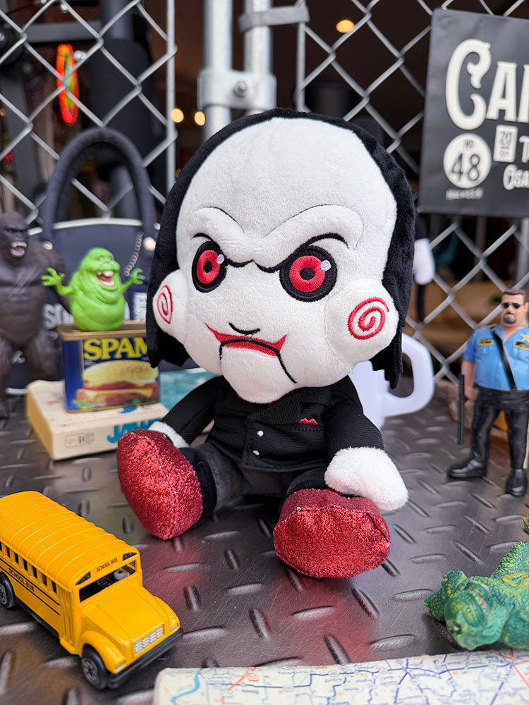 映画　ソウ　ビリー・ザ・パペット　ぬいぐるみ　ジグソウ　アメリカン雑貨　アメリカ雑貨　映画グッズ　お ...