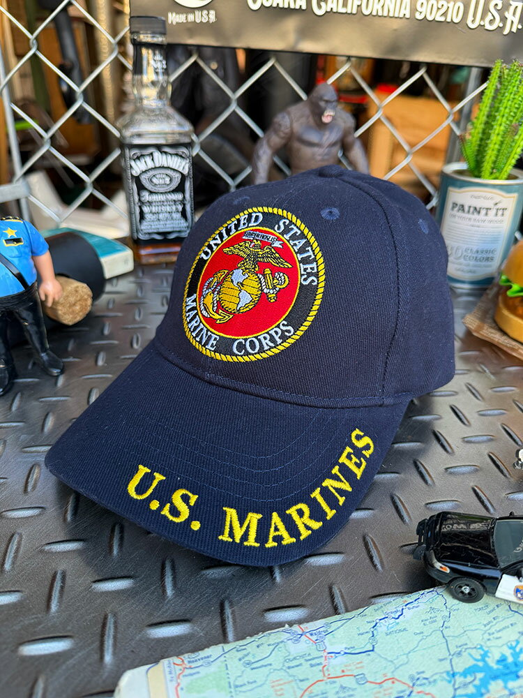 U.S.マリーン　オフィシャル　ミリタリー　キャップ　アメリカン雑貨　アメリカ雑貨　ミリタリーグッズ ...