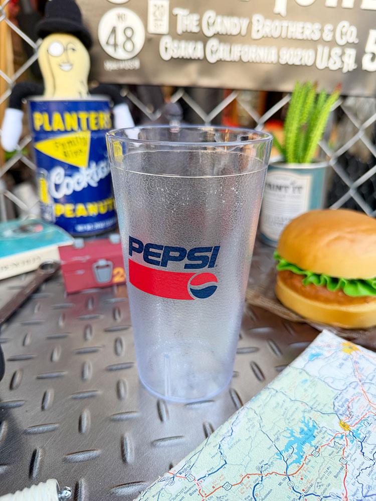 ペプシ　インパクト　タンブラー　470ml　（90年代ロゴ）　アメリカン雑貨　アメリカ雑貨　カンパニ ...