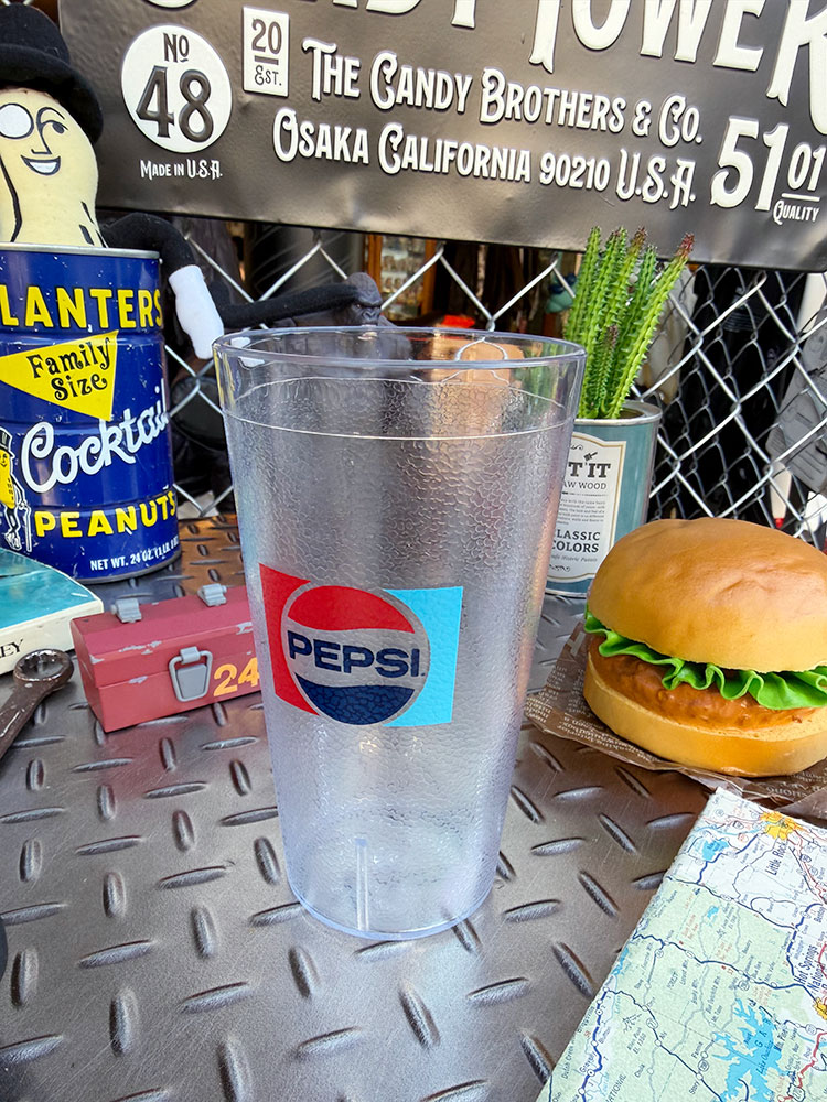 ペプシ　インパクト　タンブラー　470ml　（70年代ロゴ）　アメリカン雑貨　アメリカ雑貨　カンパニ ...