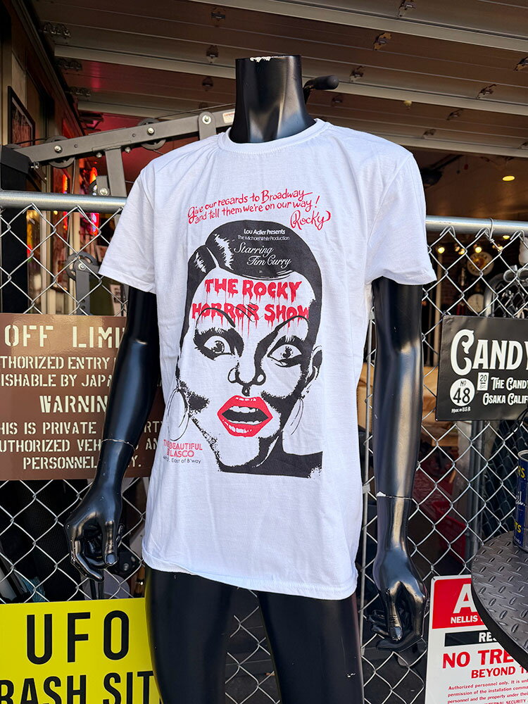 映画 ロッキーホラーショー オフィシャル Tシャツ （BROADWAY） 公式グッズ アメリカン雑貨 アメリカ雑貨 グッズ アメカジ カジュアル おしゃれ かっこいい 半袖