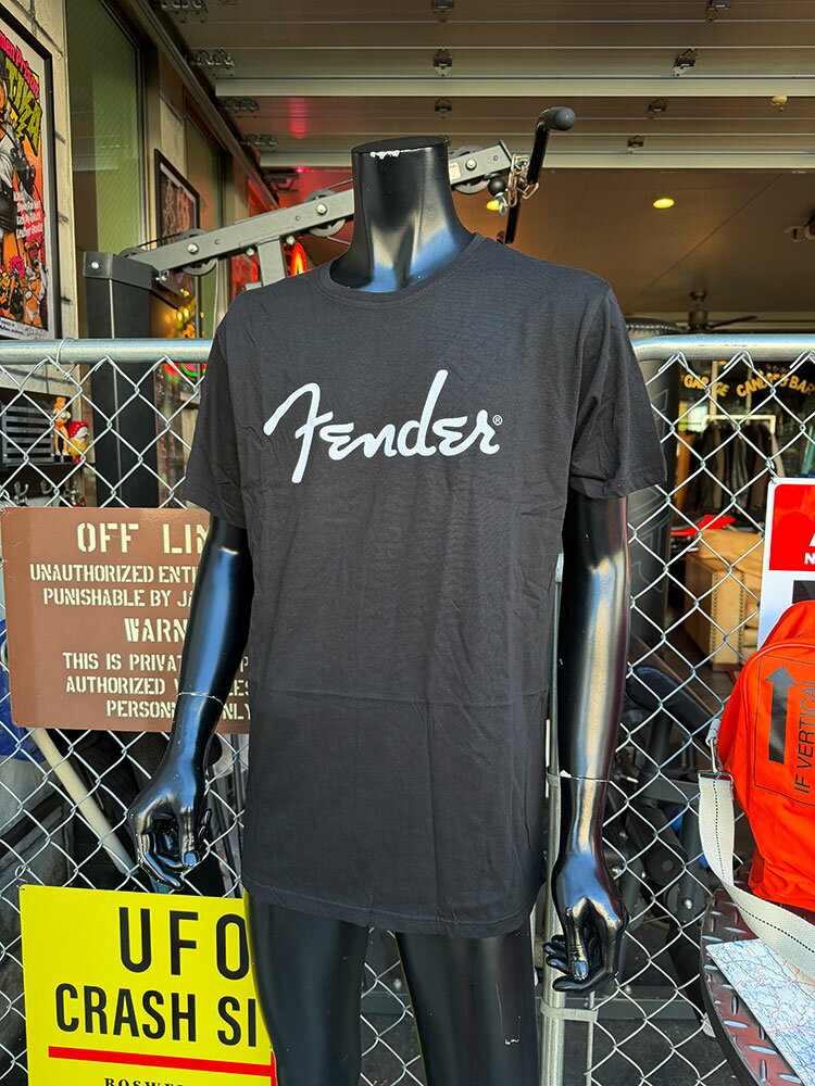 フェンダー オフィシャル Tシャツ （クラシックロゴ） 公式グッズ アメリカン雑貨 アメリカ雑貨 グッズ アメカジ カジュアル おしゃれ かっこいい 半袖