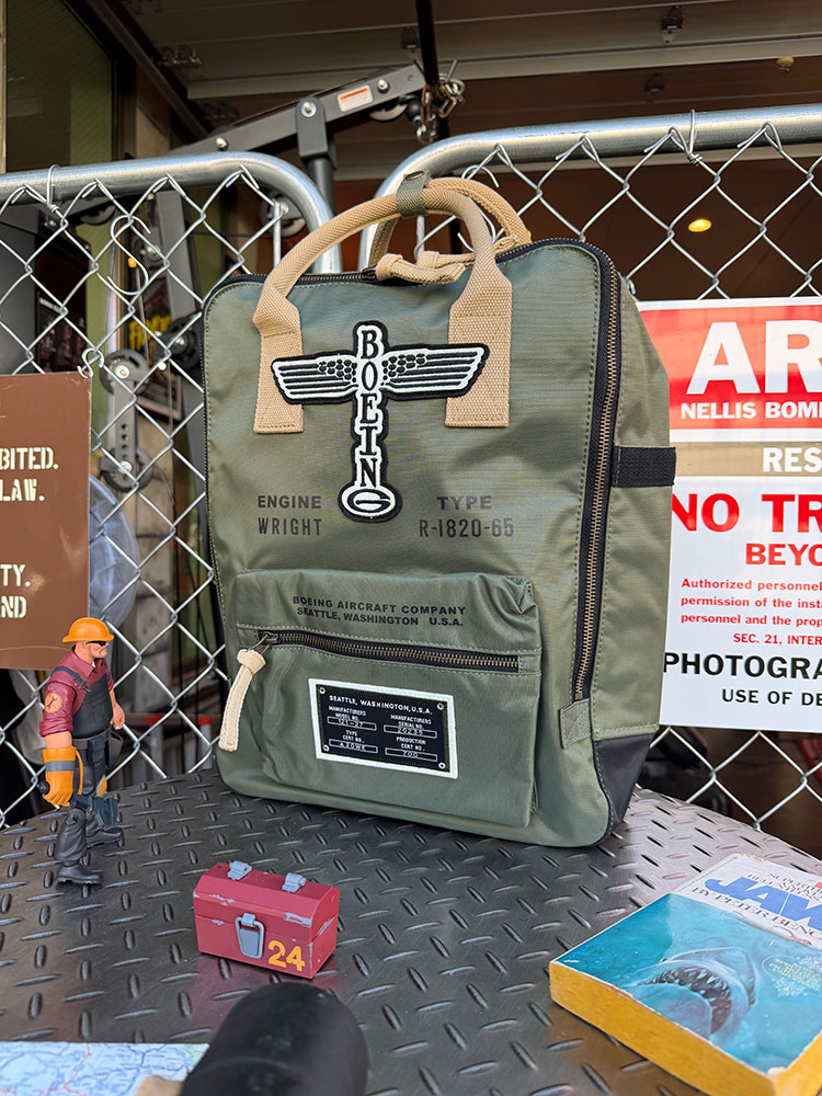 ボーイング　ヴィンテージロゴ　バックパック　リュック　14.5Lサイズ　RED CANOE　レッドカヌー　アメ..