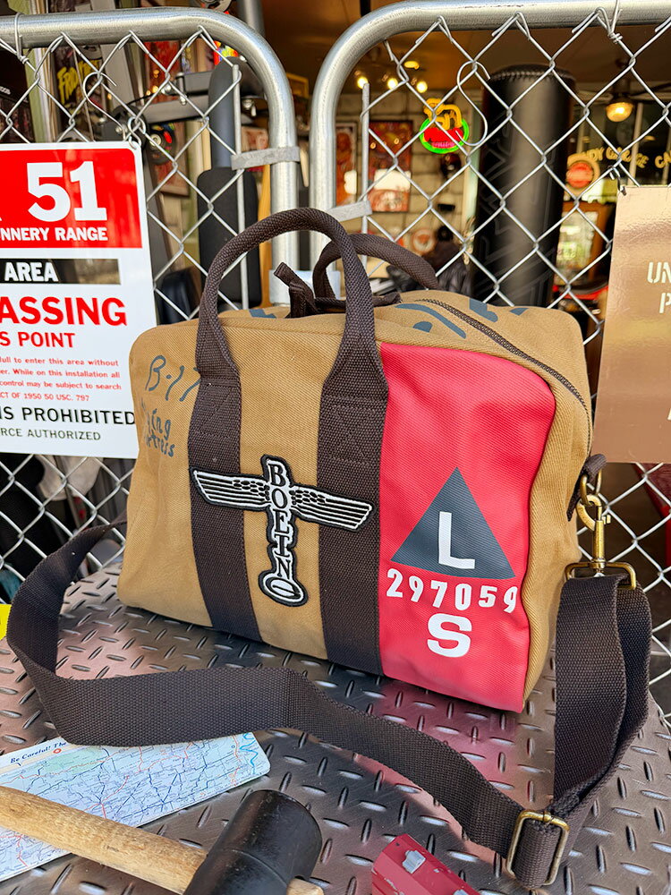 ボーイング　B-17　キットバッグ　RED CANOE　レッドカヌー　アメリカン雑貨　アメリカ雑貨　 ...