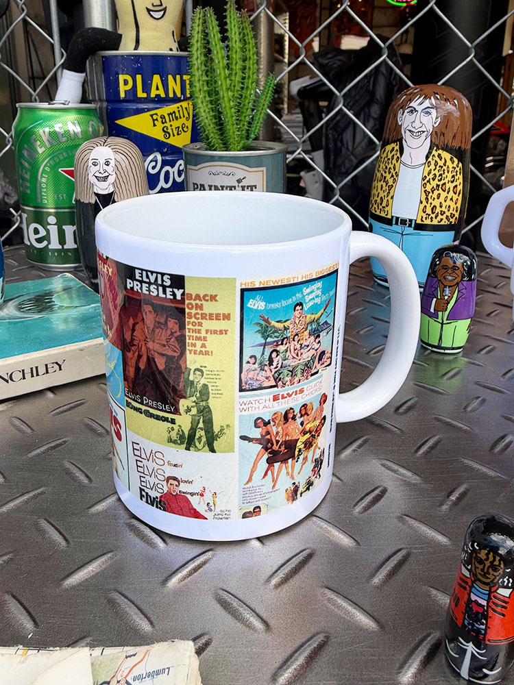 エルヴィス・プレスリー　オフィシャル　マグカップ　315ml　（映画ポスターコレクション）　公式グッ ...