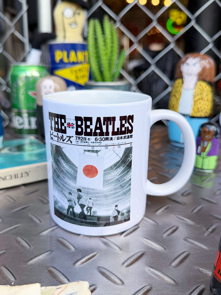 ビートルズ 日本武道館コンサート オフィシャル マグカップ 325ml 公式グッズ アメリカン雑貨 アメリカ雑貨 グッズ おしゃれ ショップインテリア