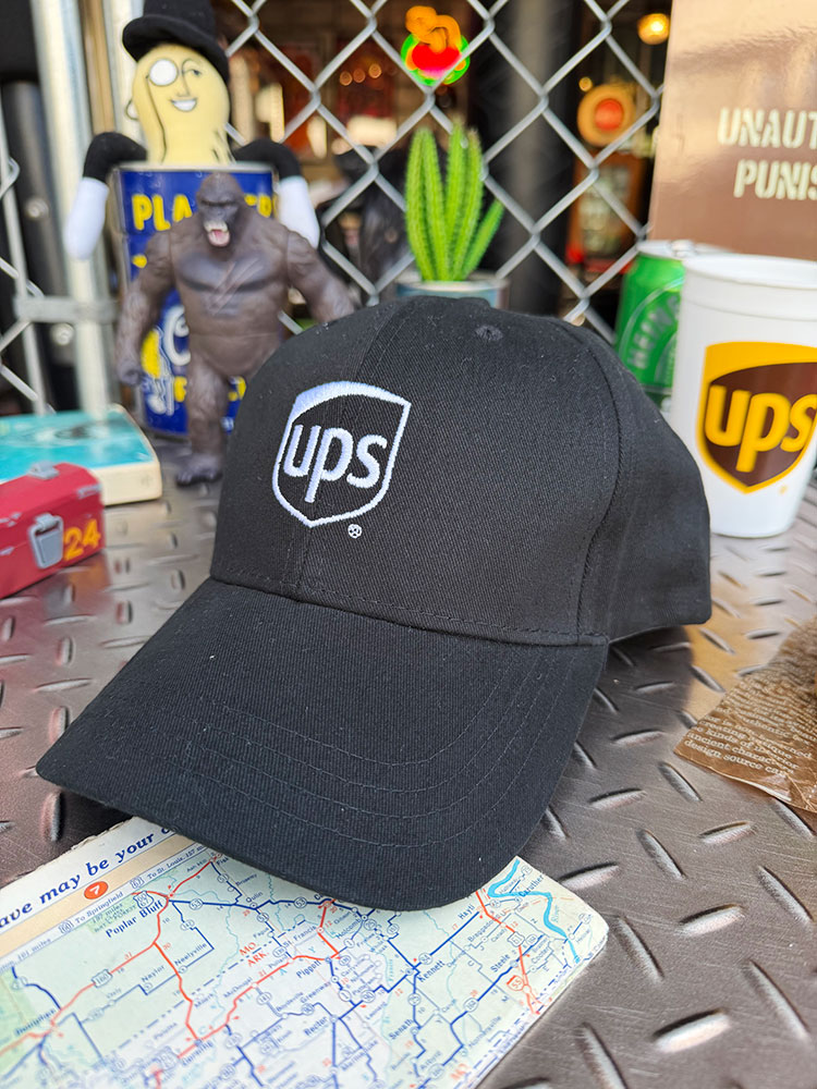 UPS　オフィシャル　クルーキャップ　アメリカン雑貨　アメリカ雑貨　グッズ アメカジ　カジュアル　お ...