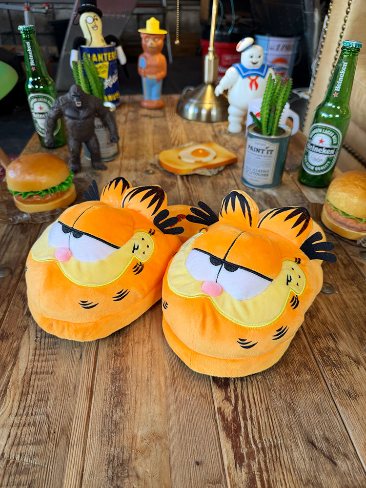 ガーフィールド ぬいぐるみ スリッパ アメリカン雑貨 アメリカ雑貨 キャラクターグッズ キャラグッズ アメキャラ おしゃれ ショップインテリア