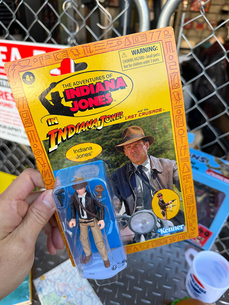 ハズブロ ケナー レトロコレクション インディジョーンズ 最後の聖戦 3.75インチ アクションフィギュア アメリカン雑貨 アメリカ雑貨 映画グッズ おしゃれ ショップインテリア