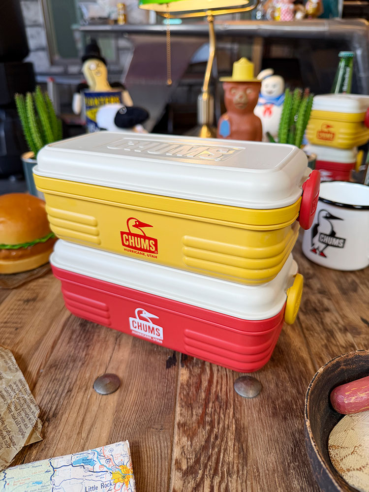 CHUMS チャムス オフィシャル フードコンテナM 1100ml （2個セット） 電子レンジ＆食洗機対応 アメリカン雑貨 アメリカ雑貨 おしゃれキャンプ おしゃれキャンパー アウトドアグッズ BBQ バーベキュー グランピング 弁当箱 保存容器 ショップインテリア