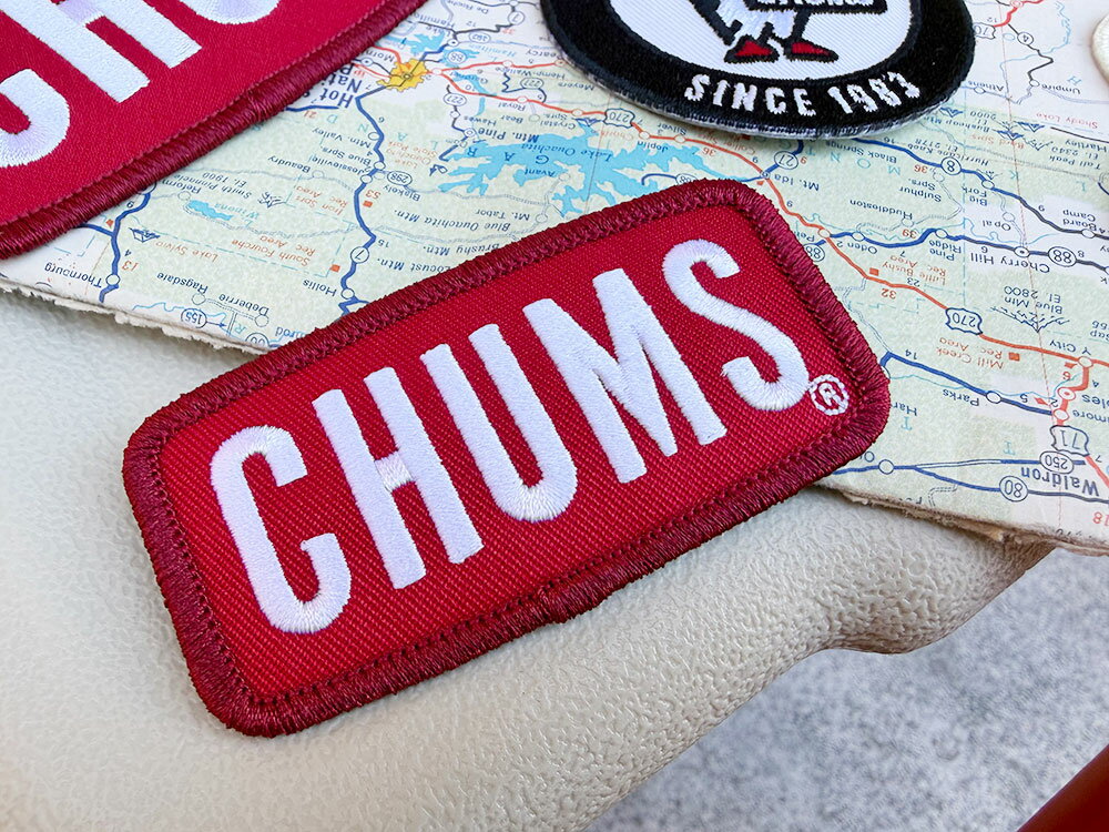CHUMS　チャムス　ロゴ　オフィシャル　ワッペン　（Sサイズ/小さい方）　単品　アメリカン雑貨　ア ...