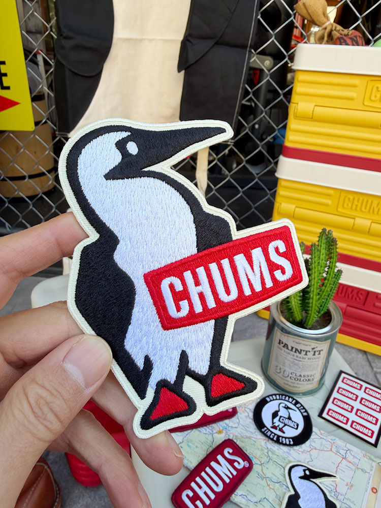 CHUMS　チャムス　ブービーバード　オフィシャル　ワッペン　（Mサイズ/大きい方）　アメリカン雑貨 ...