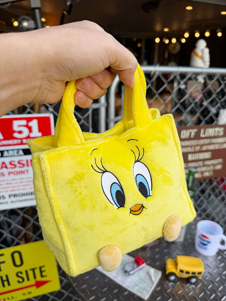 樂天商城 - トゥイーティー　ぬいぐるみ　ミニトート　アメリカン雑貨　アメリカ雑貨　キャラクターグッズ　キャラグッズ　アメキャラ　おしゃれ　ショップインテリア