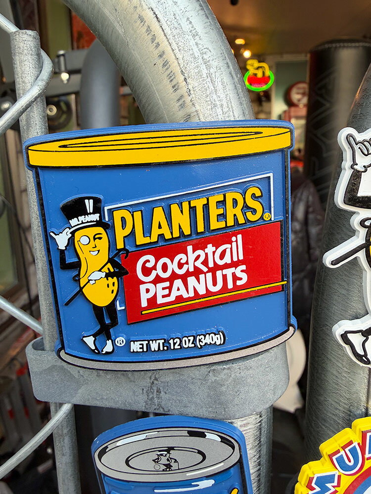 プランターズ ミスターピーナッツ オフィシャル マグネット （ピーナッツ缶） 単品 アメリカン雑貨 アメリカ雑貨 カンパニーグッズ アメリカンカンパニー 企業グッズ アメキャラ ミスターピーナツ おしゃれ ショップインテリア