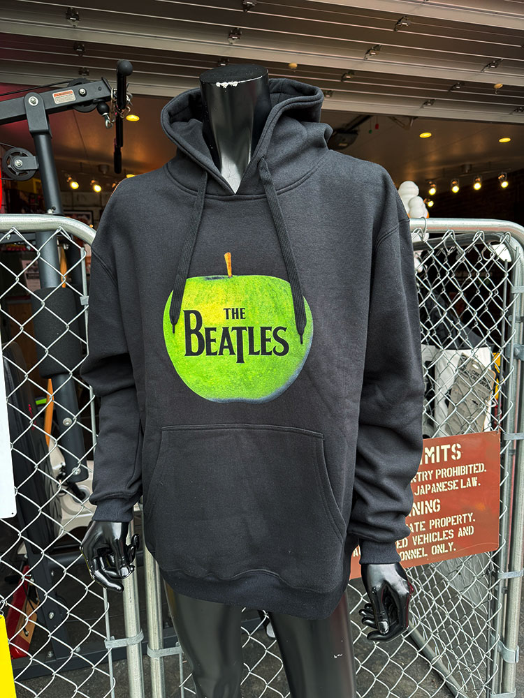 ビートルズ　グリーンアップルロゴ　オフィシャル　パーカー　公式グッズ　アメリカン雑貨　アメリカ雑貨　グッズ　アメカジ　カジュアル　おしゃれ　かっこいい　長袖　スウェット　スエット