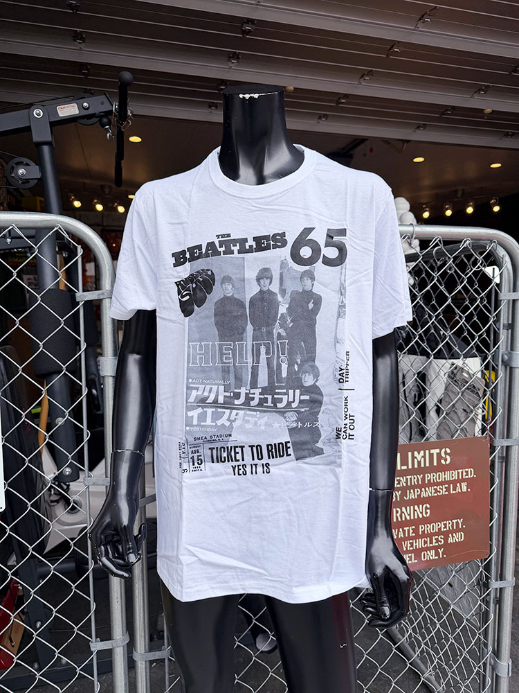 ビートルズ 1965年 オフィシャル Tシャツ 公式グッズ アメリカン雑貨 アメリカ雑貨 グッズ アメカジ カジュアル おしゃれ かっこいい 半袖